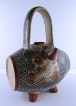 Amado Galvan Tonala Water Jug Mexican Pottery, Footed and Handle, 11.5x9... - $108.96