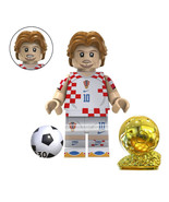 Minifigure Luka Modrić Soccer Player World Cup V2 Custome - $7.94