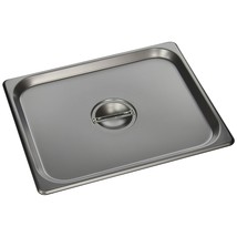 Winco SPSCH 44198 Size Solid Cover,Stainless Steel,Medium - £24.39 GBP