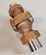 Hays Fluid Controls Calibrated Flow Valve 1-1/2&quot; | 400 | 150F 2 adapters... - $631.74