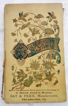 1890 Antique American Views Photograph Book Victorian Day&#39;s Soap Frick Phila Pa - £57.36 GBP