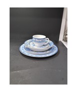 Wedgwood Indigo Place Setting, 5 Piece Set, Fine China, Dinnerware Colle... - $142.56 CAD