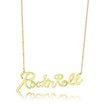 LO4689 - Flash Gold Brass Necklace with No Stone - $477.54 MXN