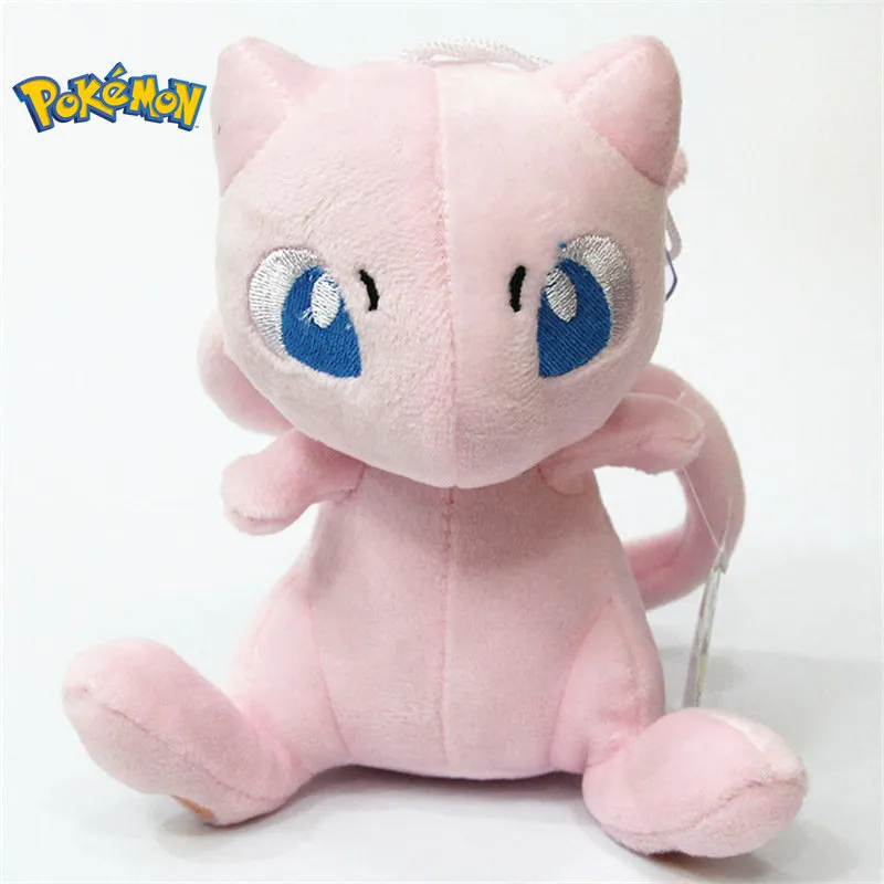 16cm Pokemon Mewtwo Plush Toys Kawaii Go dex Mew Plush Doll Soft Stuffed Cartoon - £8.81 GBP