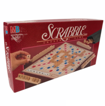 Scrabble Crossword Game #4024 By Milton Bradley Vintage 1989 Missing 1 Tile - £9.88 GBP