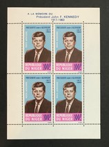 Niger #C44a - John F. Kennedy - Souvenir Sheet - MNH - £3.14 GBP