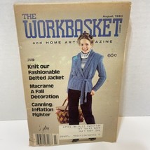VTG August 1980 The Workbasket and Home Arts Magazine Projects and Ads - £6.04 GBP
