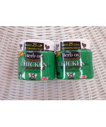 Herb Ox Chicken Bouillon Cubes (25 Cubes Per Jar) Lot of 2 Jars - £10.97 GBP