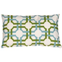 PILLOW DÉCOR Waverly Groovy Grille Confetti 22x22 Throw Pillow - £40.14 GBP+