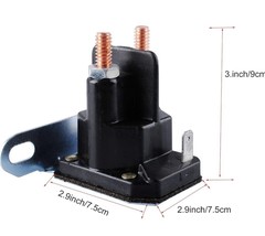 One NEW Solenoid  12V Switch for Yard Machines 42” Riding Mower Free S&amp;H - $27.95