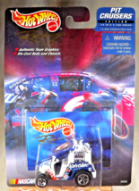 1999 Hot Wheels Racing Pit Cruisers 4/4 Mark Martin #6 Valvoline Tee&#39;d Off Blue - £7.47 GBP
