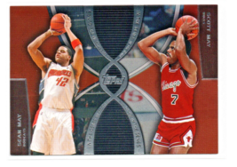 2008-09 Topps In The Genes #IG5 - Sean May (Bobcats) &amp; Scott May (Bulls) Insert - £1.30 GBP