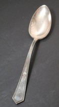7&quot; Place Oval Soup Spoon La Touraine Silverplate 1920 Rogers XII Interna... - £6.20 GBP