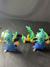 Lot Of 5 Pokemon 2012 McDonald's 3 Snivy dragon & 2 Dewott action figure toys - $10.69