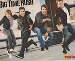Big Time Rush teen magazine pinup clippings jumping # 2 Twist teen idols... - $3.50