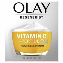 Olay Regenerist Vitamin C + Peptide 24 Face Moisturizer Cream, 1.7 oz.. - £47.76 GBP