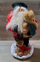 Boyds Holiday Collection Soft Plush Santa and Bears S.C. McDougall 16&#39;&#39; #94 - $186.67