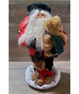 Boyds Holiday Collection Soft Plush Santa and Bears S.C. McDougall 16&#39;&#39; #94 - £149.57 GBP