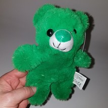 NEW Kellytoy Beanpals Green Teddy Bear Plush 7&quot; Stuffed Animal Toy Lovey 2017 - £14.18 GBP
