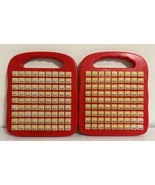 Red Push-n-Learn Division &amp; Addition Plastic Educational Math Toy Vintag... - €19,23 EUR