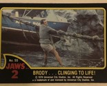 Jaws 2 Trading cards Card #55 Roy Scheider - £1.56 GBP