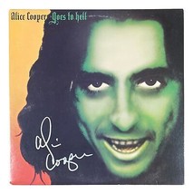 Alice Cooper Signé Goes Pour Enfer Vinyle Record Bas ITP - £140.98 GBP