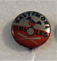 Crane Potato chip  pinback 1965 Baltimore ORIOLES  7/8&quot; - £19.65 GBP