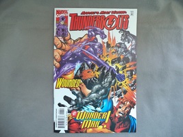 Thunderbolts # 43 ,Marvel comic book, wounded by wonder man ,Sept 2000  - $7.50