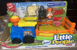 Fisher Price Little People Train Choo-Choo Zoo With Jungle Sounds &amp; Animals New* - £11.28 GBP