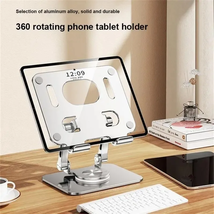 Tablet Desk Mobile Phone Holder Stand Adjustable  Desktop Lazy Bracket Foldable  - £14.42 GBP+