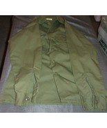 1978 POST VIETNAM ERA DURABLE PRESS UTILITY SHIRT OG-507  14.5 X 33 - $38.69