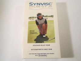 Vhs Documentary Synvisc Hylan G-F 20 2002 Osteoarthritis Pain Promo [12R1] - £33.10 GBP
