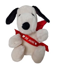 Peanuts Snoopy Ambassador Hallmark Be Mine Valentine&#39;s Day Cupid Plush 8&quot; - £17.02 GBP