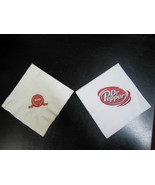 5 Sets of Two Different Dr Pepper Cocktail Paper Napkins - New  FREE SHI... - $5.45