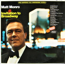 Matt Monro - Invitation to Broadway (LP) (VG) - £6.68 GBP