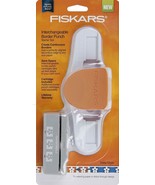 Fiskars Standard Border Punch Interchangable Base Scrapbooking Paper Cra... - £21.30 GBP