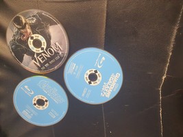 lot of 3 loose disc Blu-ray: Guardians of the Galaxy Vol. 2+venom +AGE OF ULTRON - £7.77 GBP
