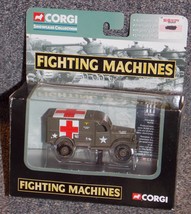 2002 Corgi Fighting Machines Pork Chop Hill T214-WC54 1/2 Ton 4x4 Ambula... - $29.99