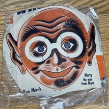  1950&#39;s era Wheaties Cereal Box Back Mask Marty from Mars Martian  - £19.73 GBP