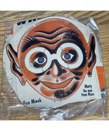 1950&#39;s era Wheaties Cereal Box Back Mask Marty from Mars Martian - $30.84 CAD