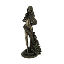 Original Sin by James Ryman Eve Holding Apple with Coiling Serpent Statue - £57.28 GBP