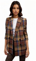 Veronica Beard oria dickey jacket in Russet Multi - size 08 - $513.81