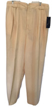 Pants Slacks Trousers Vintage Fundamental Things High-Waist NWT Sz 18 Yellow New - £13.99 GBP