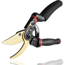 8.5&quot; Professional Rotating Bypass Titanium Coated Pruning Shears(Gpps-10... - £35.16 GBP