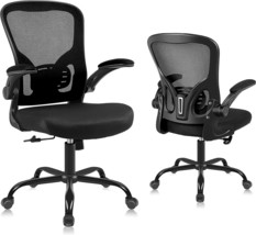 Flysky&#39;S Breathable Mesh Swivel Computer Chair, Task Chairs With Lumbar Support, - £114.27 GBP