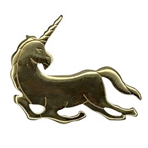 Vintage AVON Collectible Unicorn Gold-tone Lapel Scatter Pin Brooch✨ - £13.87 GBP