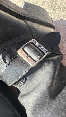 Harley Davidson Leather Conductor Motorcycle Biker Riding Boots Menโs Size 11.5 Item image 5
