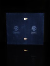Faberge  Odessa Sky Blue  Colored Crystal Champagne Flutes  NIB image 15