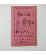 Kickapoo Indian Medicine Company Advertising Promotional Booklet Antique... - £78.68 GBP