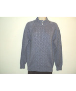 Karen Scott Sweater Mock Turtleneck Size Small Blue-Purple Heather - £11.73 GBP